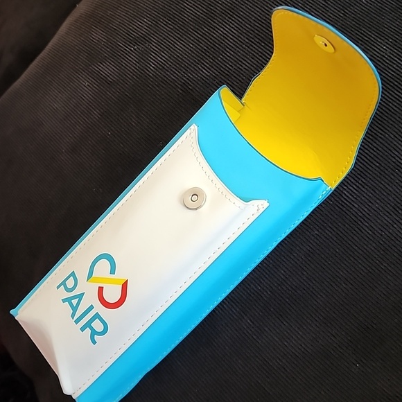 Pair double pocket glasses case - Picture 2 of 3